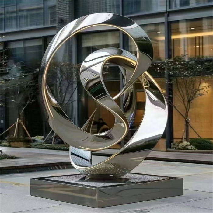 景区不锈钢雕塑09