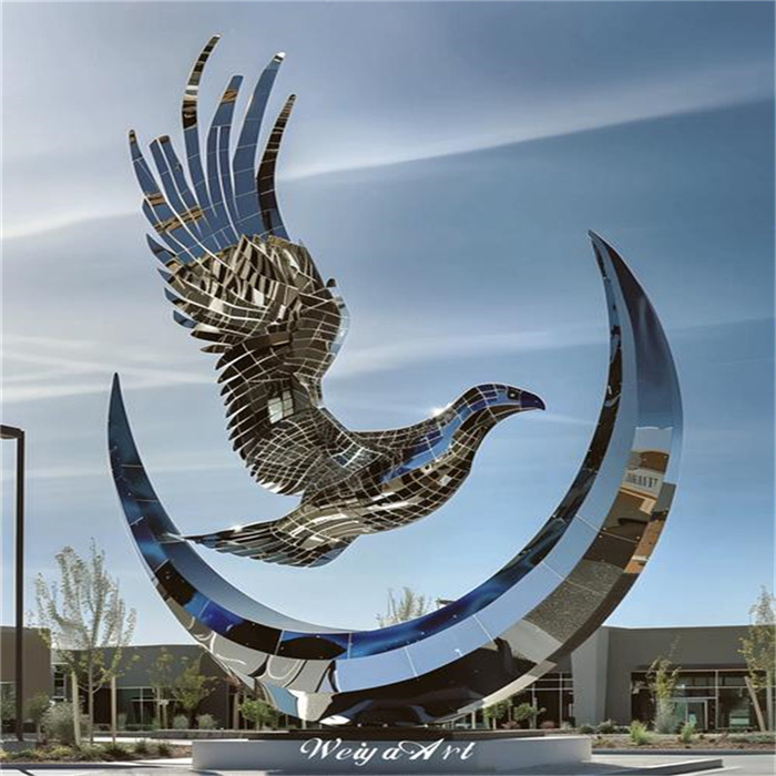 景区不锈钢雕塑02