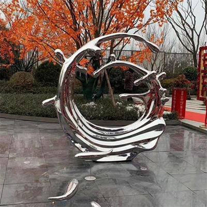 景区不锈钢雕塑37