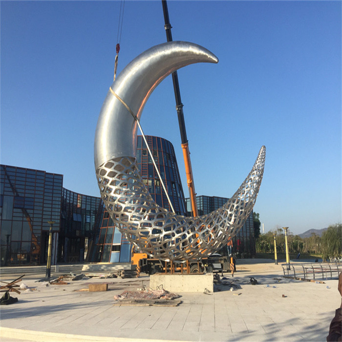 景区不锈钢雕塑01