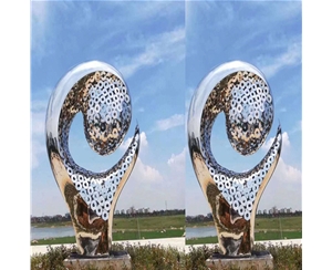 景区不锈钢雕塑08